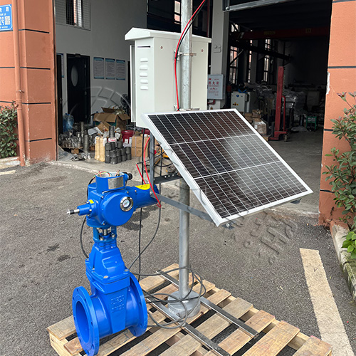 成都皓久 Z945X-16Q免布线太阳能电动闸阀 农业灌溉 支持远程智能控制